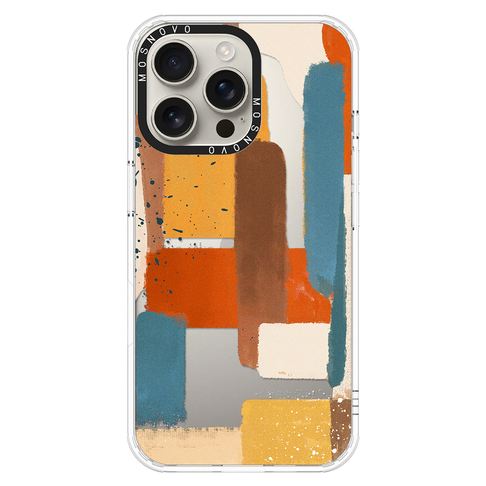 Modern Abstract Artwork Phone Case - iPhone 16 Pro Max Case - MOSNOVO