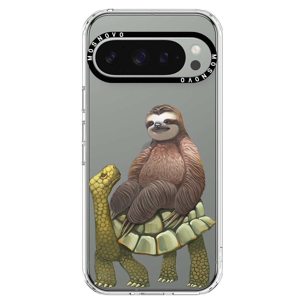 Sloth Turtle Phone Case - Google Pixel 9 Pro Case