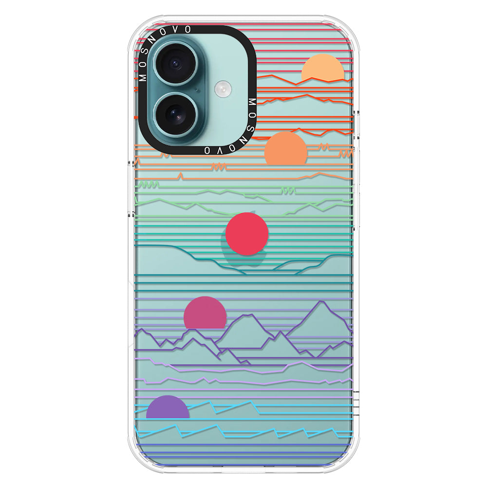 Sunset Phone Case - iPhone 16 Case - MOSNOVO