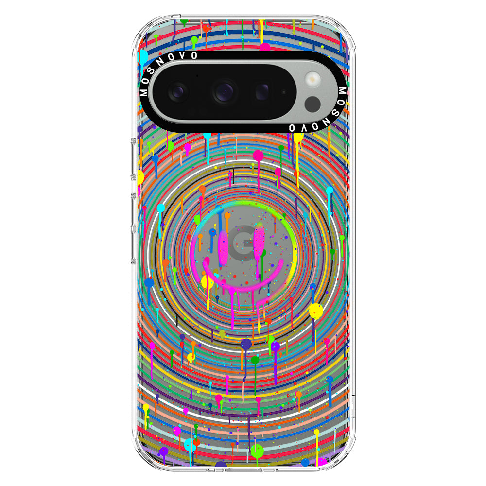 Dripping Smile Art Phone Case - Google Pixel 9 Pro Case