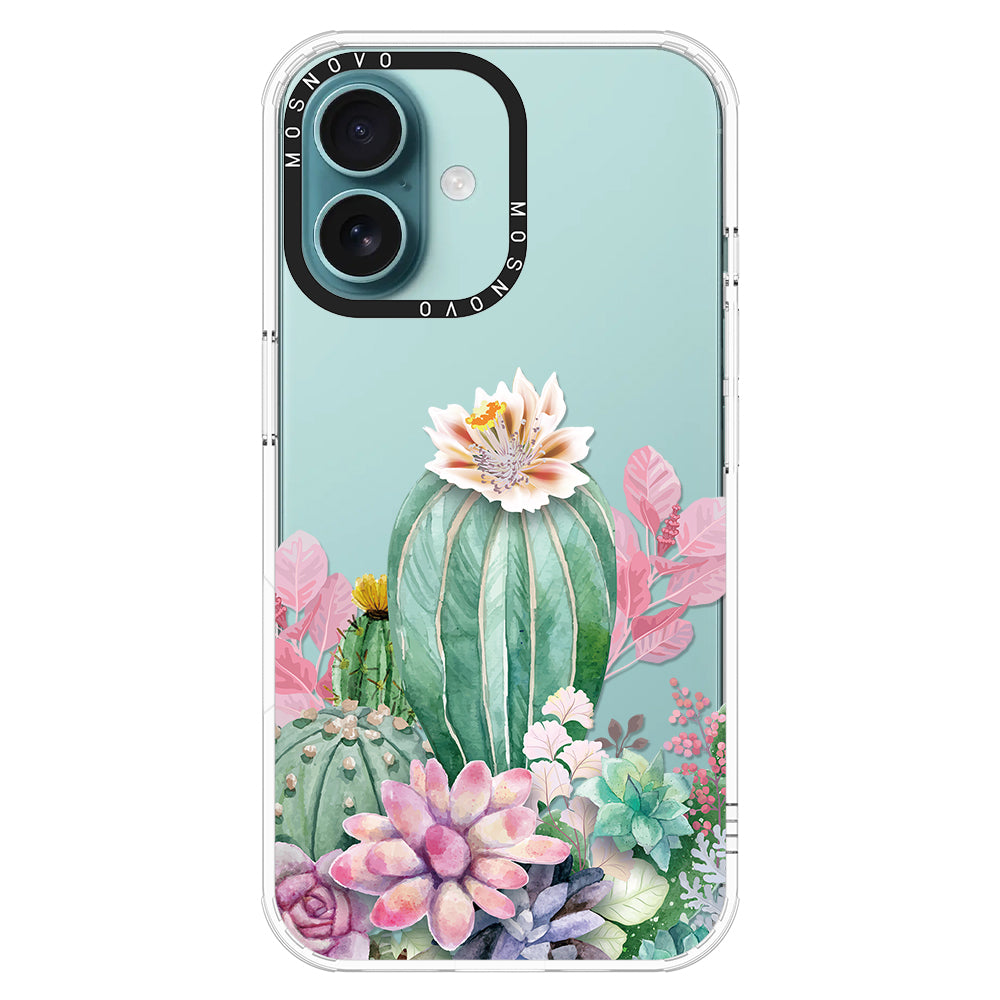 Cactaceae Phone Case - iPhone 16 Plus Case - MOSNOVO