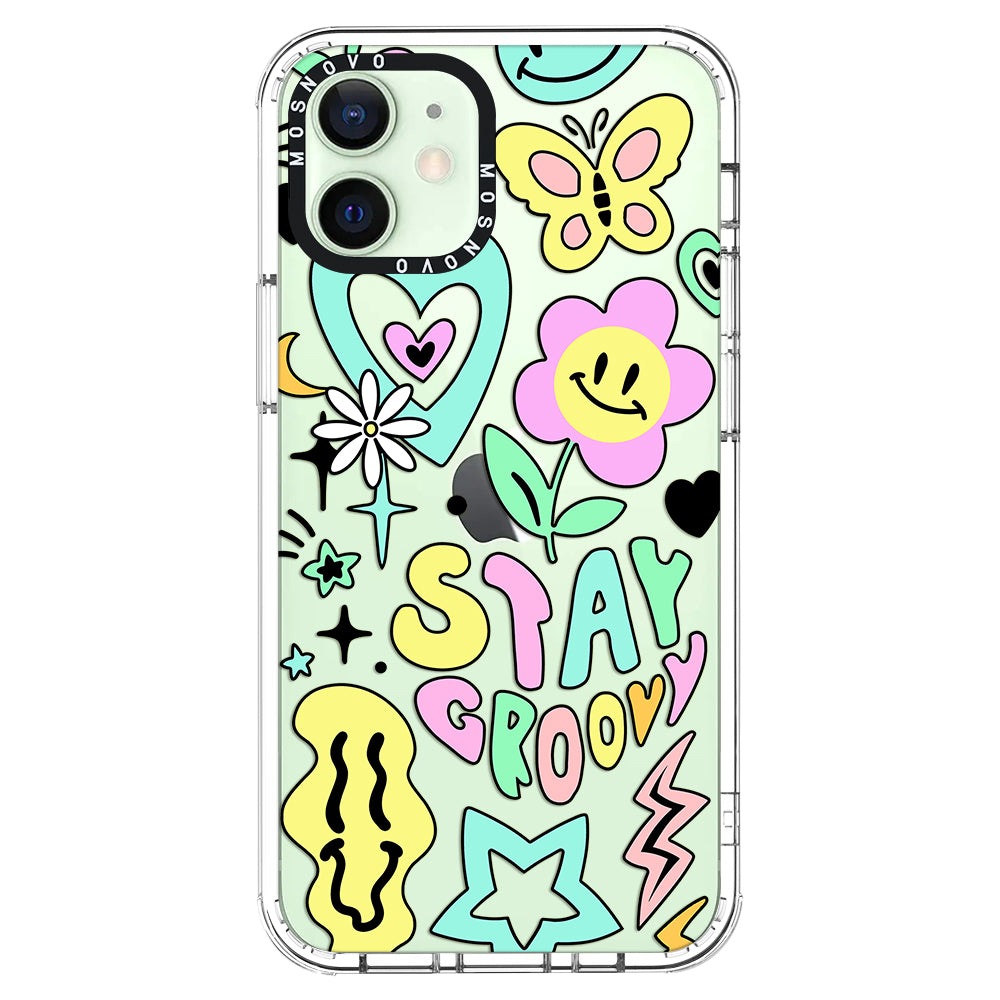 Stay Groovy Phone Case - iPhone 12 Pro Case