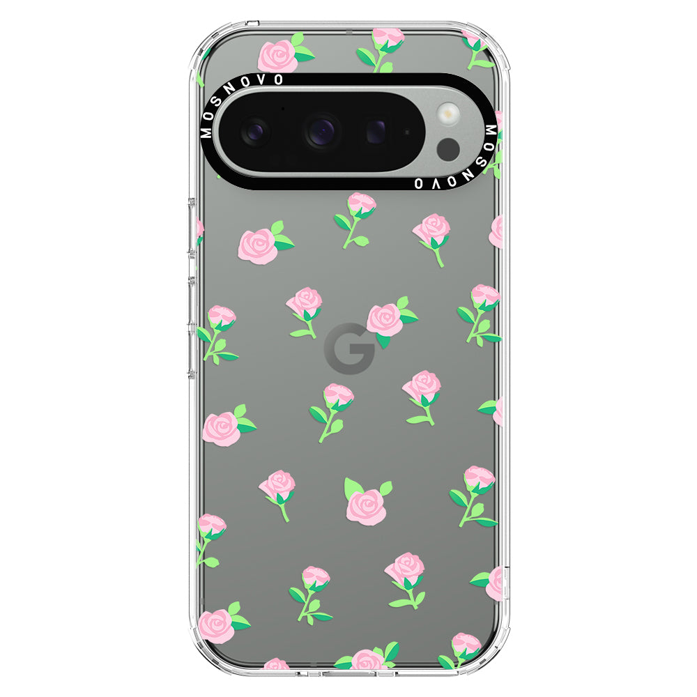 Little Pink Rose Phone Case - Google Pixel 9 Pro XL Case