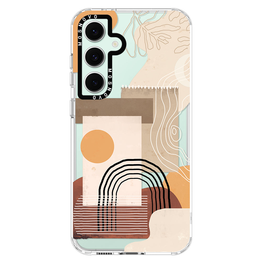 Minimalist Abstract Art Phone Case - Samsung Galaxy S24 FE Case - MOSNOVO