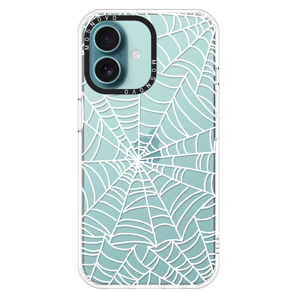 Spider Web Phone Case - iPhone 16 Plus Case - MOSNOVO