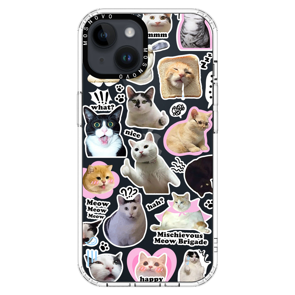 The Cat Brigade Phone Case - iPhone 14 Plus Case