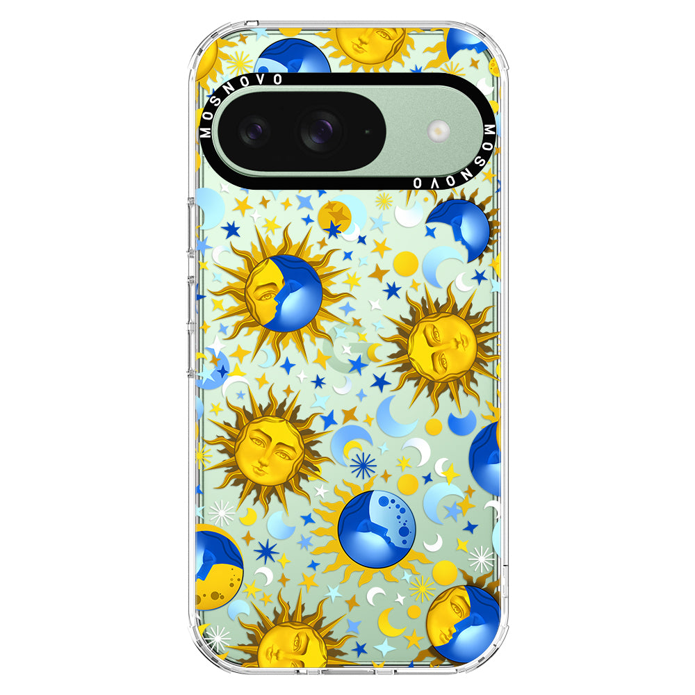 Celestial Sun Moon Phone Case - Google Pixel 9 Case