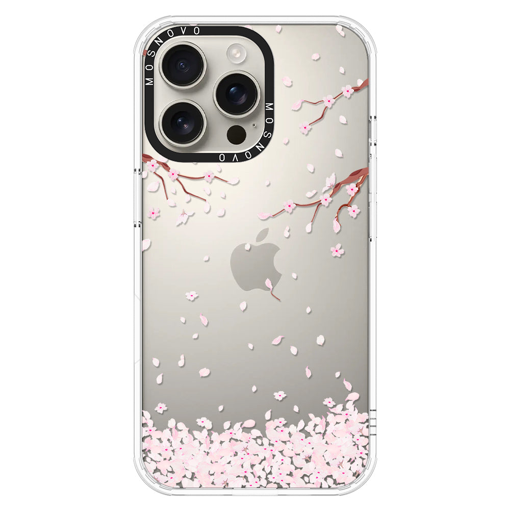 Sakura Phone Case - iPhone 16 Pro Max Case Clear