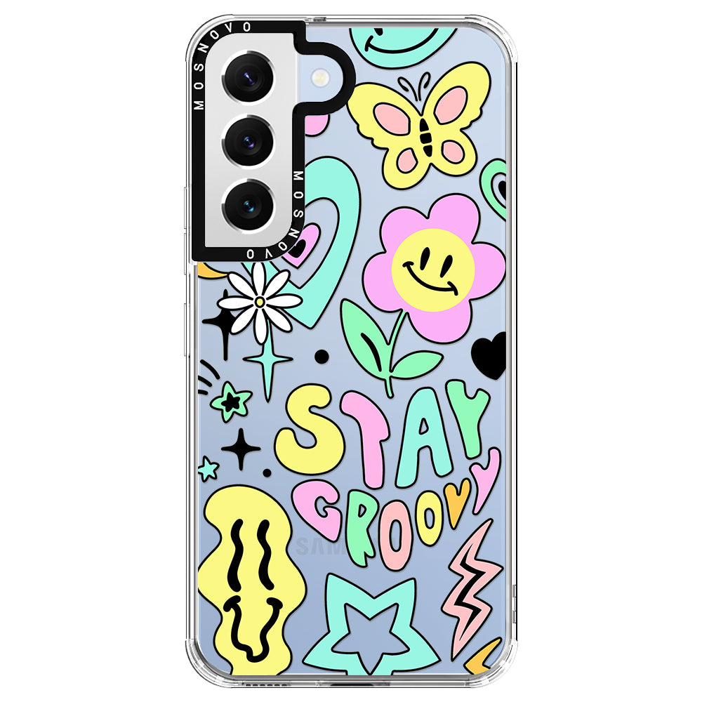 Stay Groovy Phone Case - Samsung Galaxy S22 Case