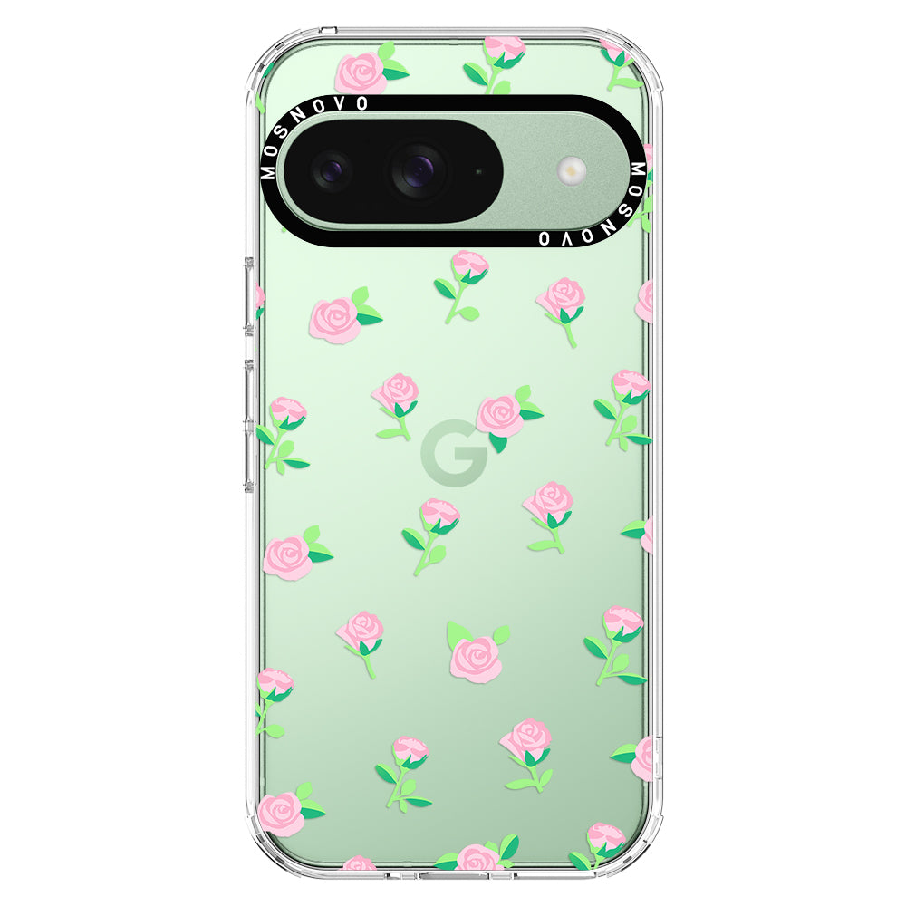 Little Pink Rose Phone Case - Google Pixel 9 Case