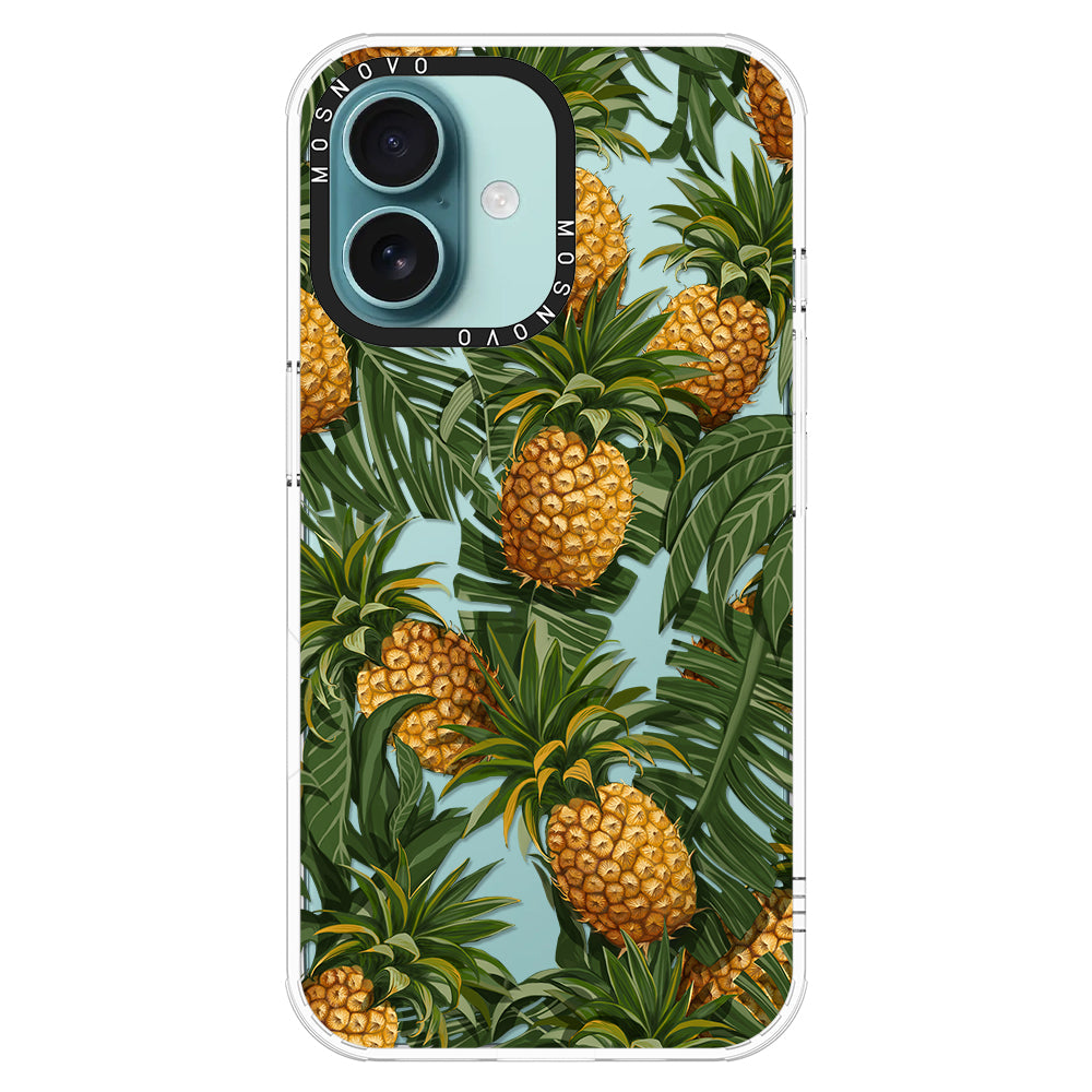 Pineapple Botany Phone Case - iPhone 16 Case - MOSNOVO