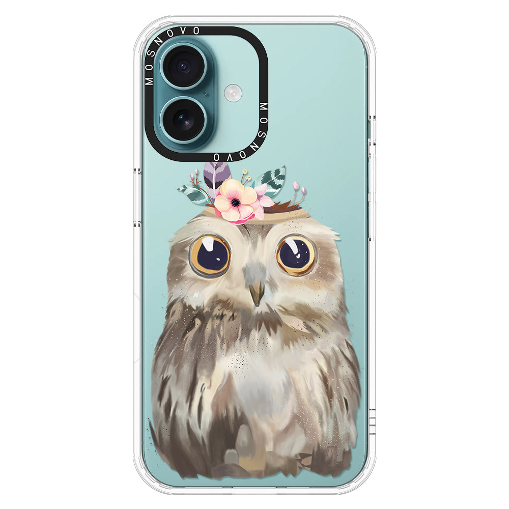 Cute Owl Phone Case - iPhone 16 Case - MOSNOVO