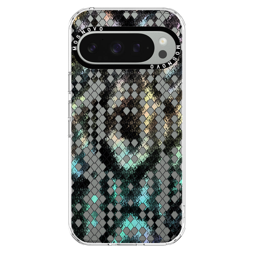 Rainbow Snake Print Phone Case - Google Pixel 9 Pro Case