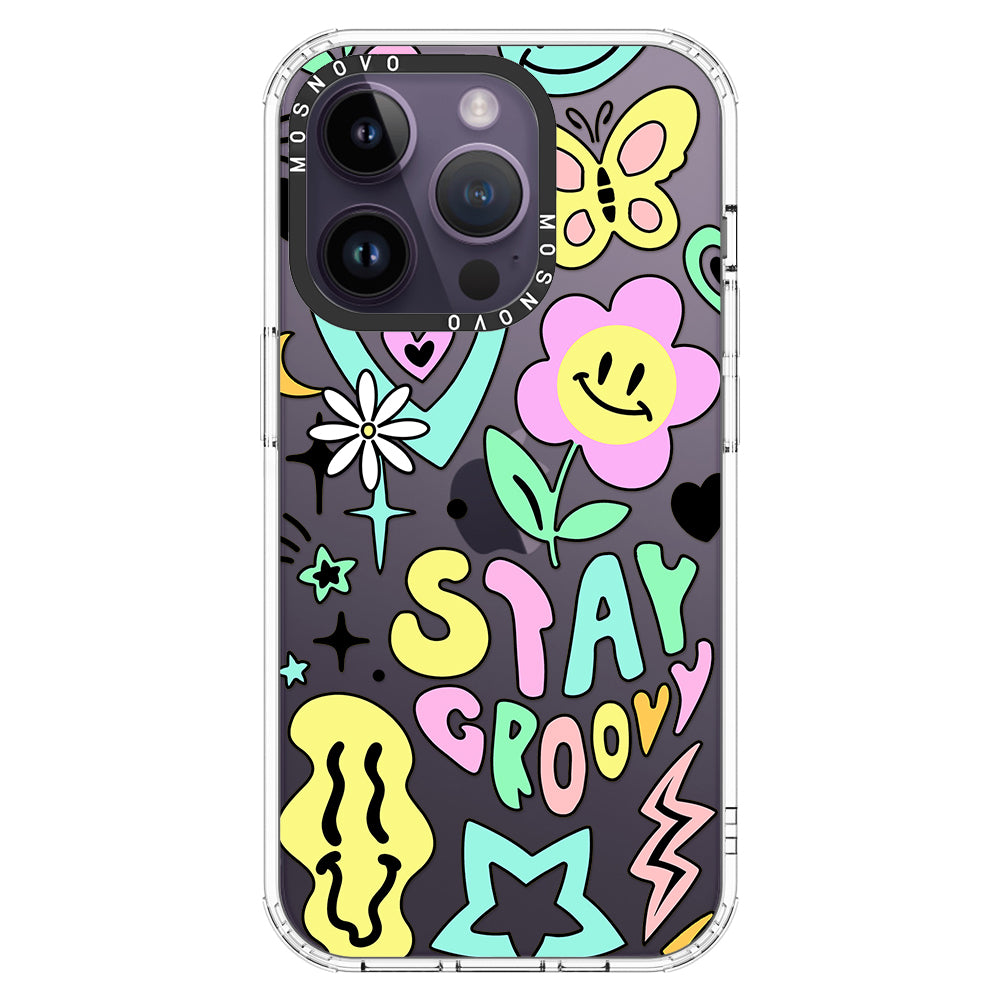 Stay Groovy Phone Case - iPhone 14 Pro Case