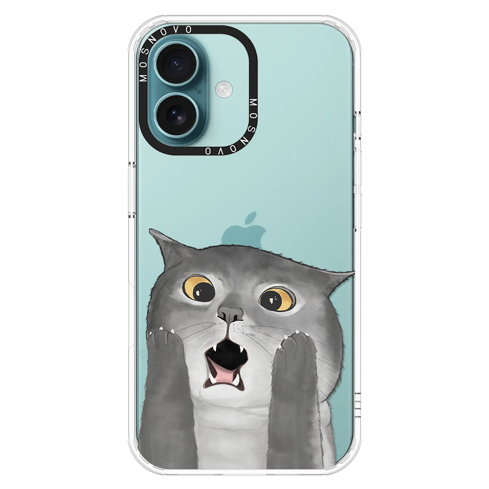 OMG Cat Phone Case - iPhone 16 Case - MOSNOVO