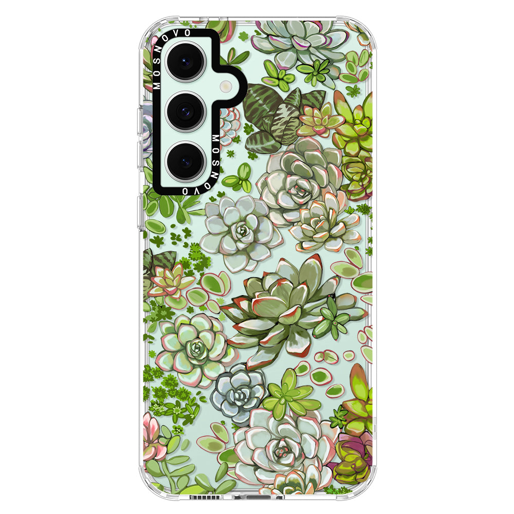 Succulent Phone Case - Samsung Galaxy S24 FE Case - MOSNOVO