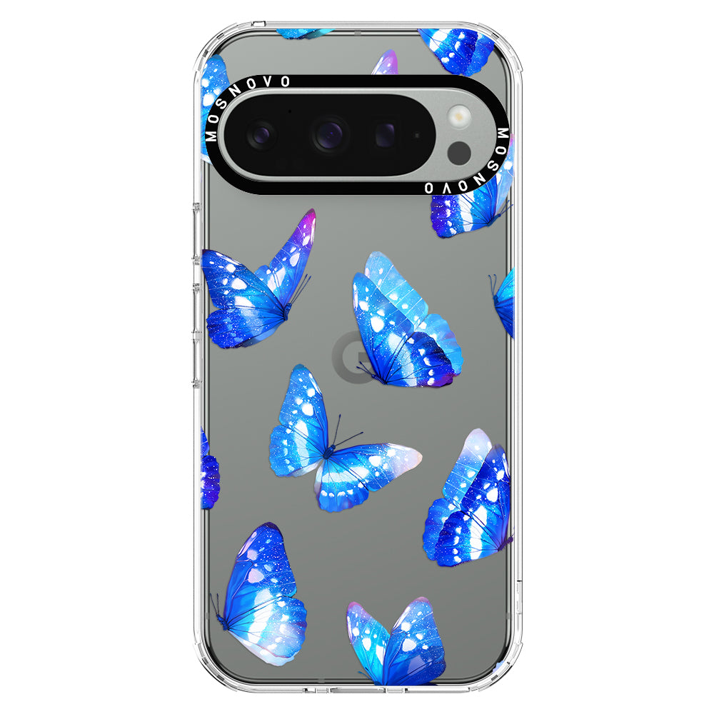 Blue Butterflies Phone Case - Google Pixel 9 Pro XL Case