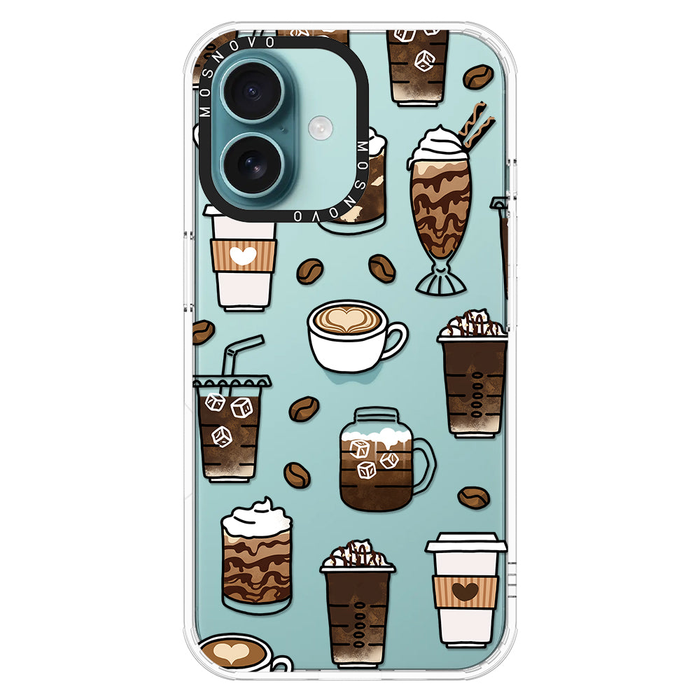 Coffee Phone Case - iPhone 16 Plus Case - MOSNOVO