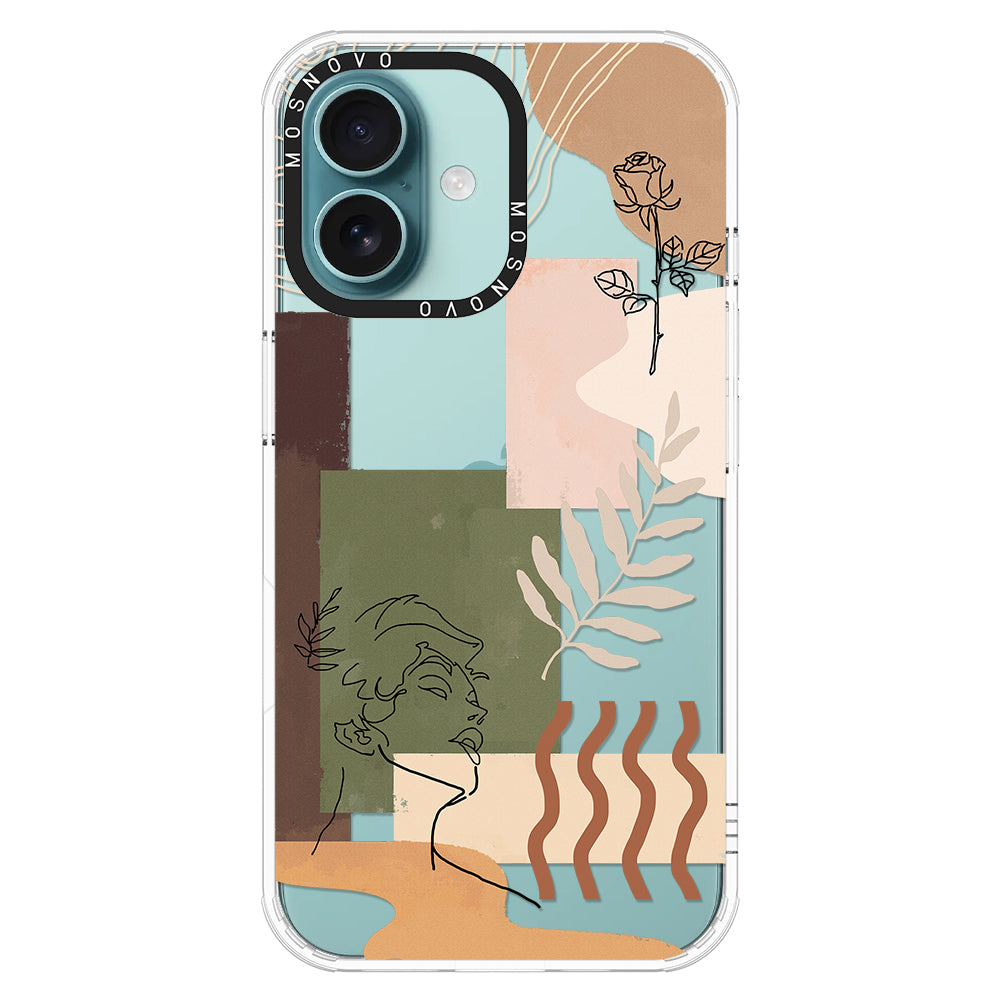 Modern Art Phone Case - iPhone 16 Case - MOSNOVO