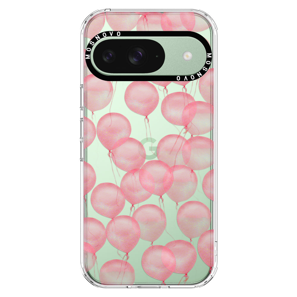 Pink Ballons Phone Case - Google Pixel 9 Case