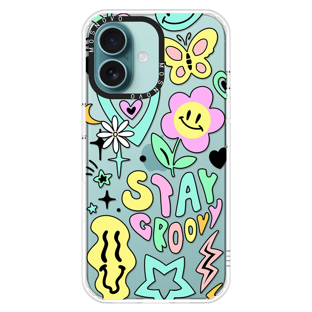 Stay Groovy Phone Case - iPhone 16 Case