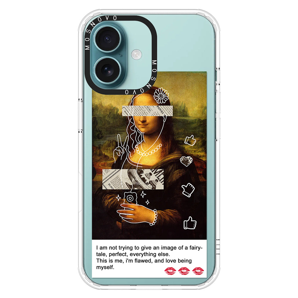 Selfie Artwork Phone Case - iPhone 16 Case - MOSNOVO