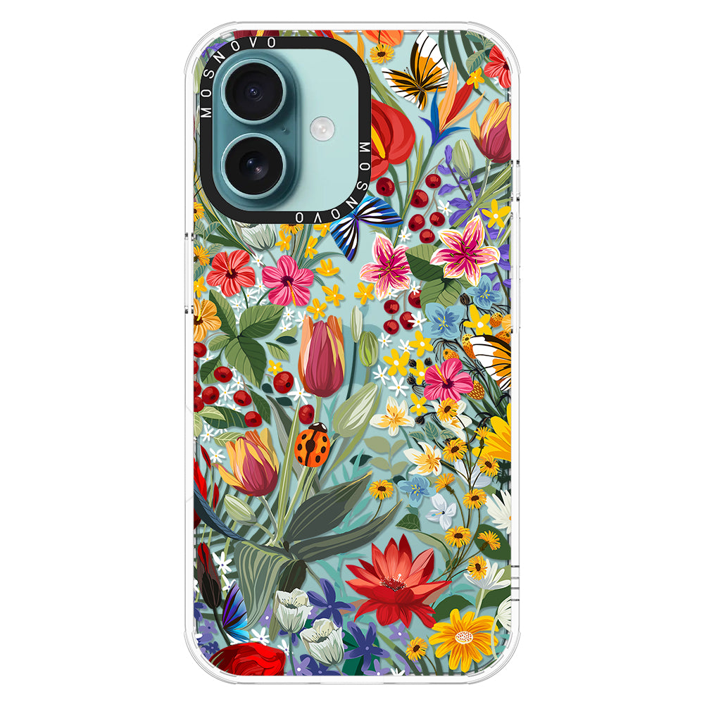 In The Garden Phone Case - iPhone 16 Plus Case - MOSNOVO