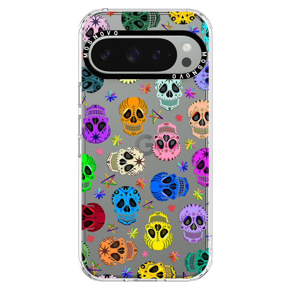 Sugar Skull Phone Case - Google Pixel 9 Pro Case