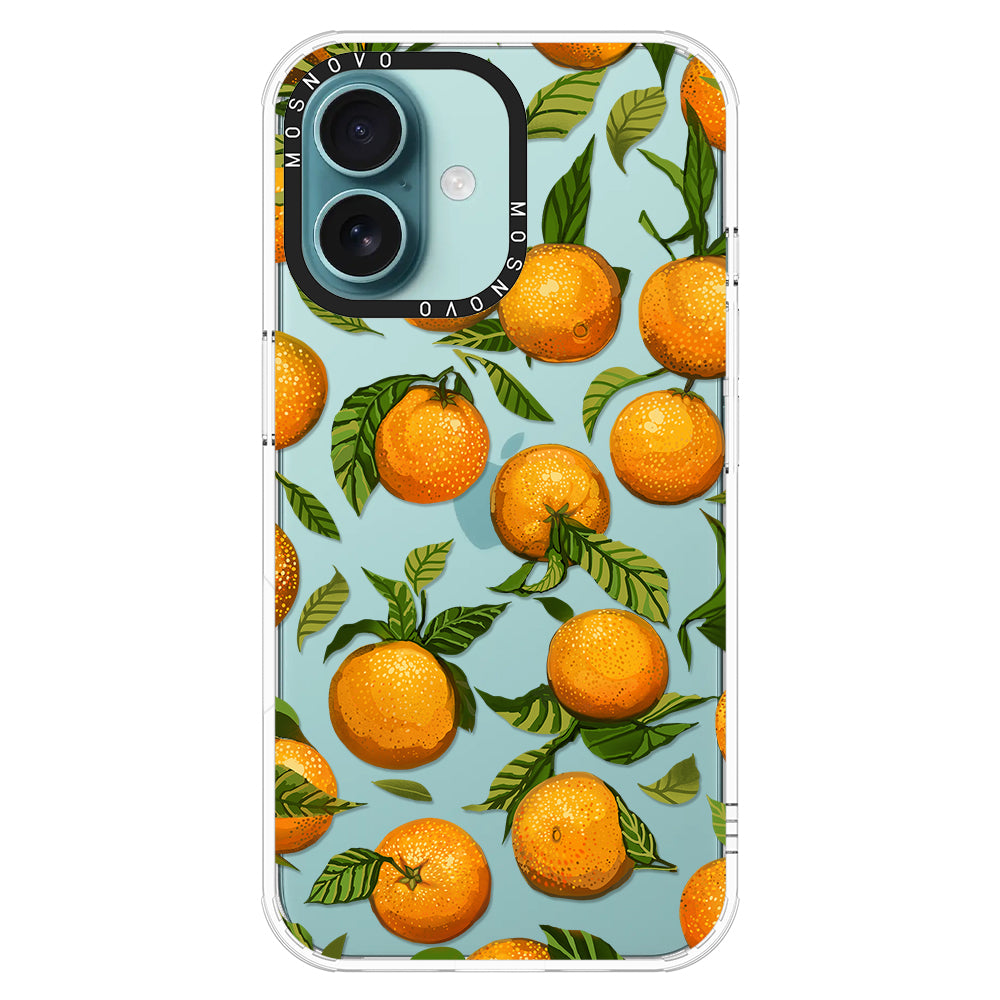 Tangerine Phone Case - iPhone 16 Plus Case - MOSNOVO