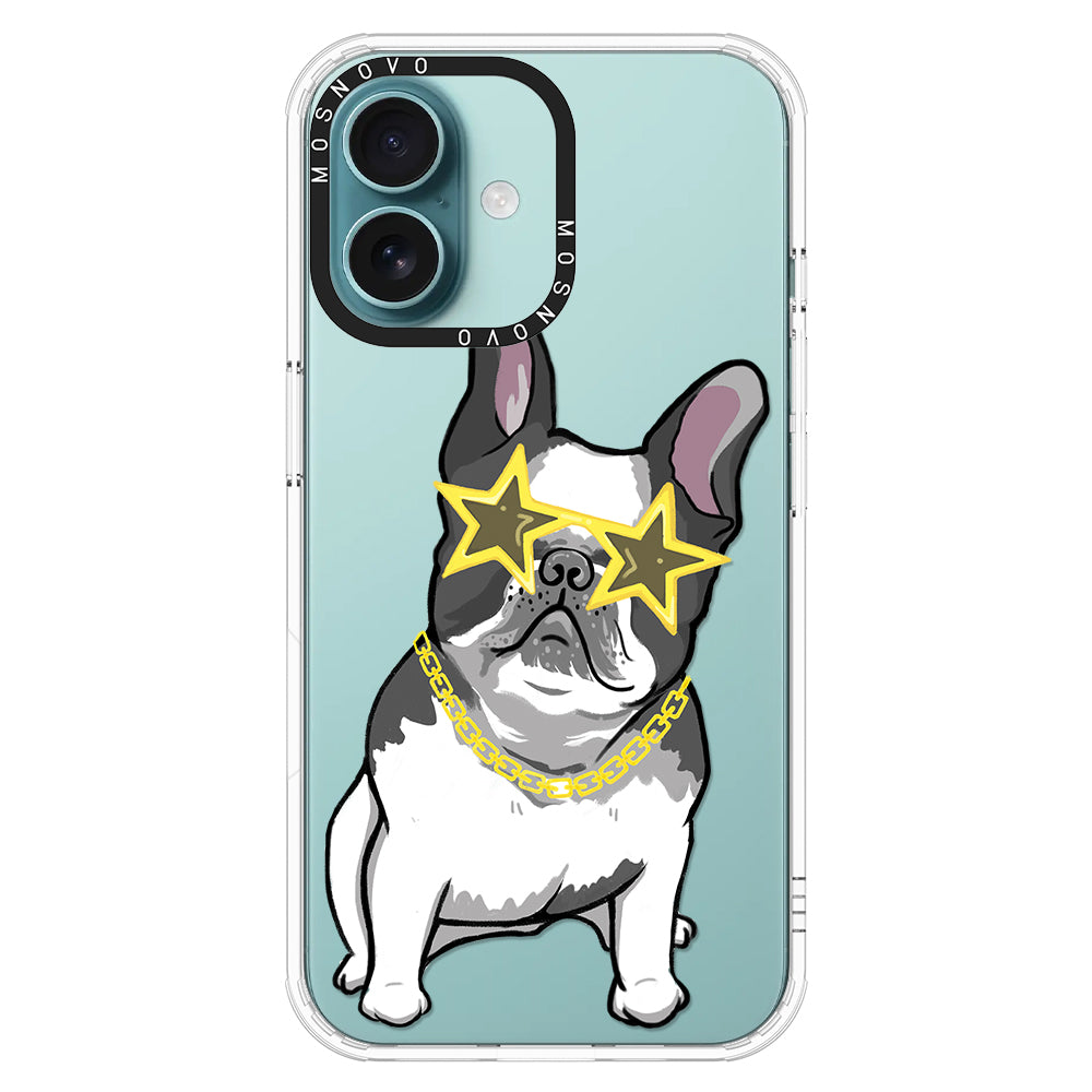 Cool French Bulldog Phone Case - iPhone 16 Plus Case - MOSNOVO