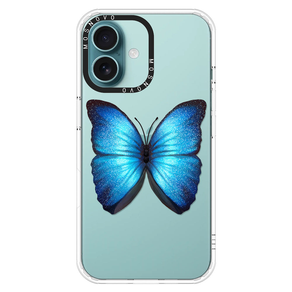 Shimmering Butterfly Phone Case - iPhone 16 Plus Case - MOSNOVO