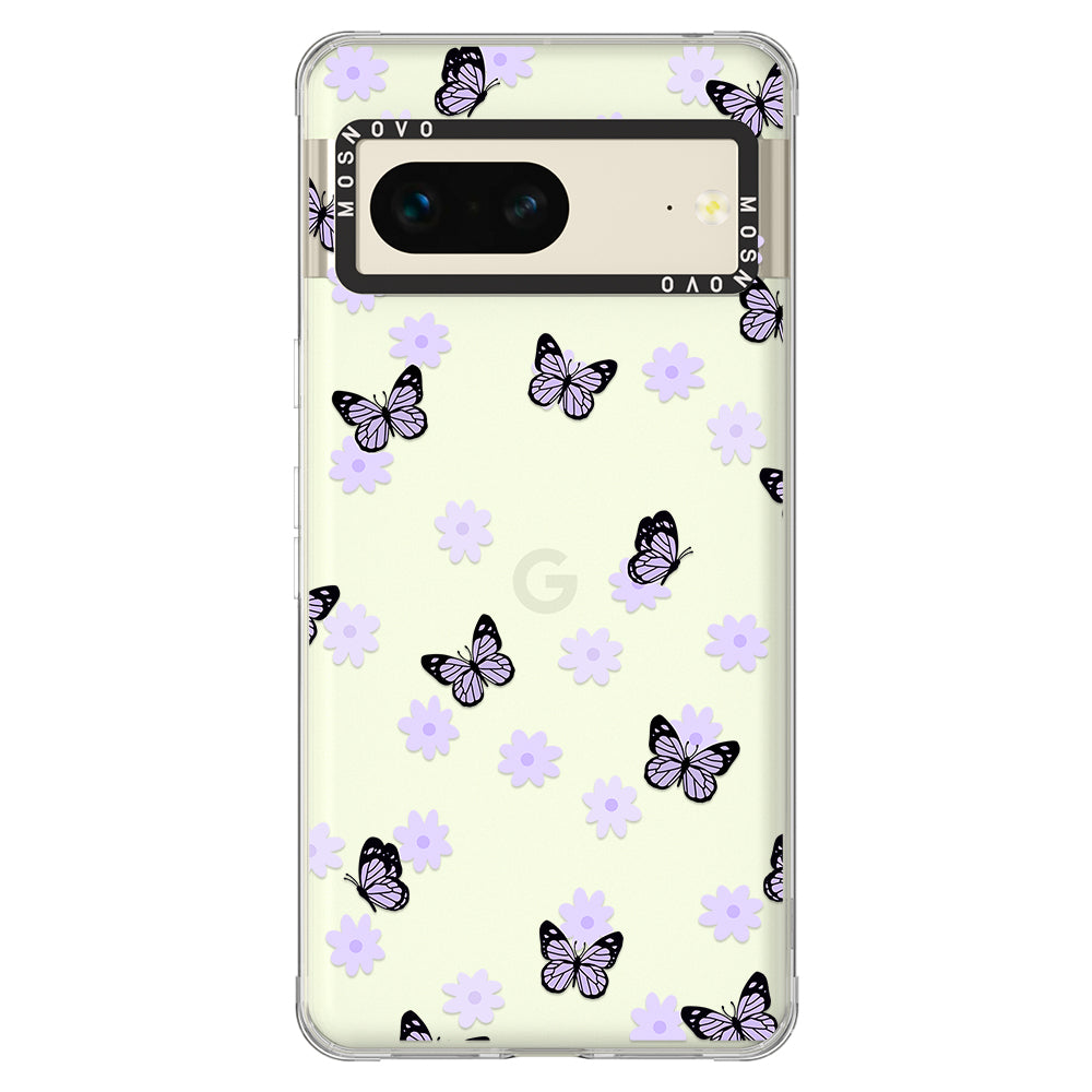 Lilac Butterfly Phone Case - Google Pixel 7 Case