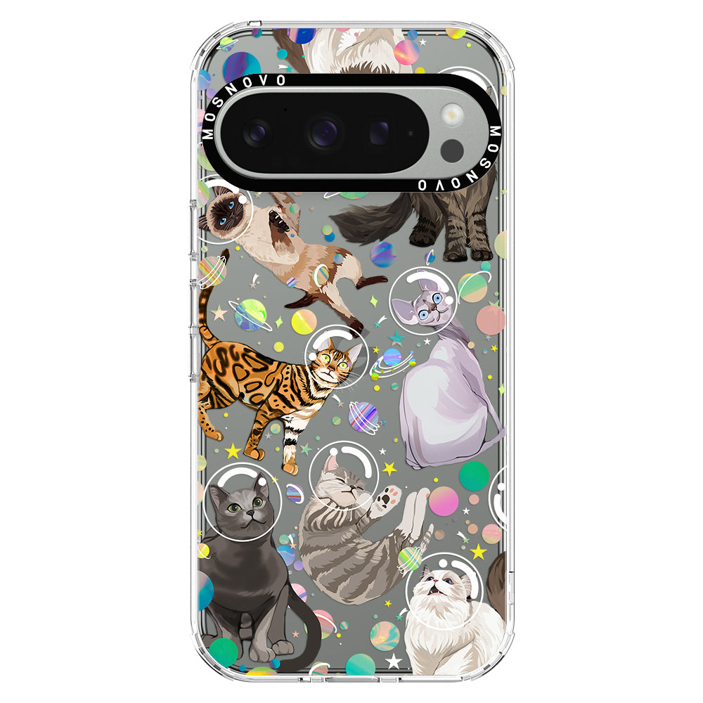 Space Cat Phone Case - Google Pixel 9 Pro XL Case