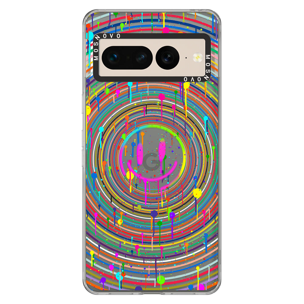 Dripping Smile Art Phone Case - Google Pixel 7 Pro Case