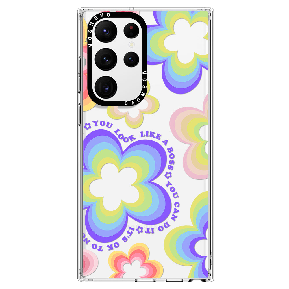 Heavenly Blooms Phone Case - Samsung Galaxy S22 Ultra Case