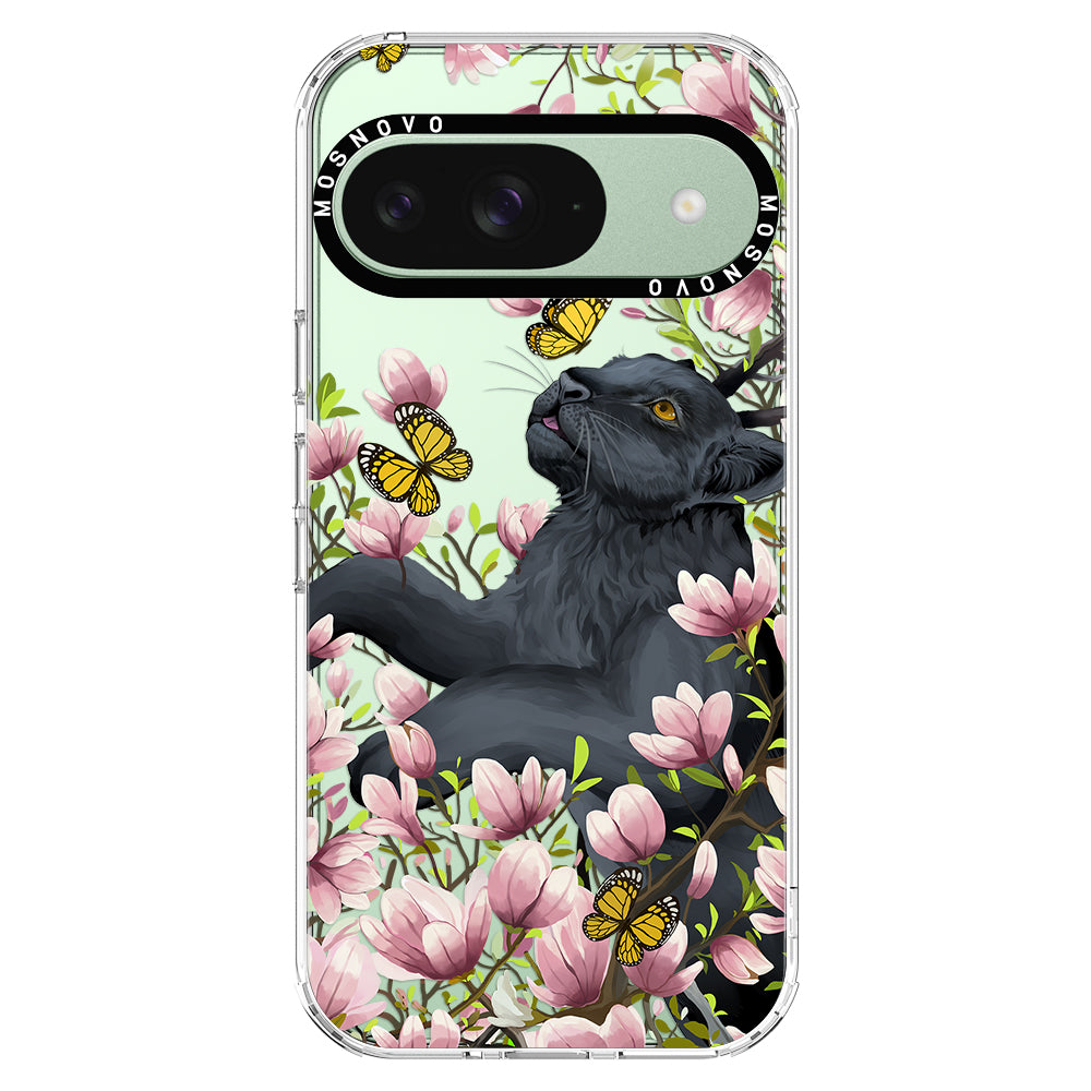 Black Panther Garden Phone Case - Google Pixel 9 Case