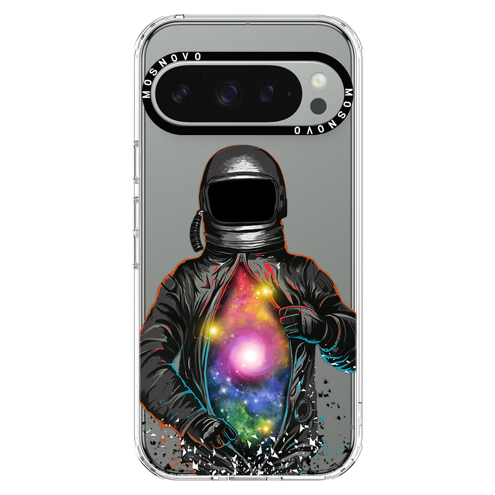 Mystery Astronaut Phone Case - Google Pixel 9 Pro Case