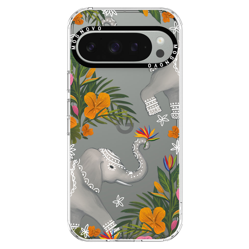 Tribal Elephant Phone Case - Google Pixel 9 Pro Case