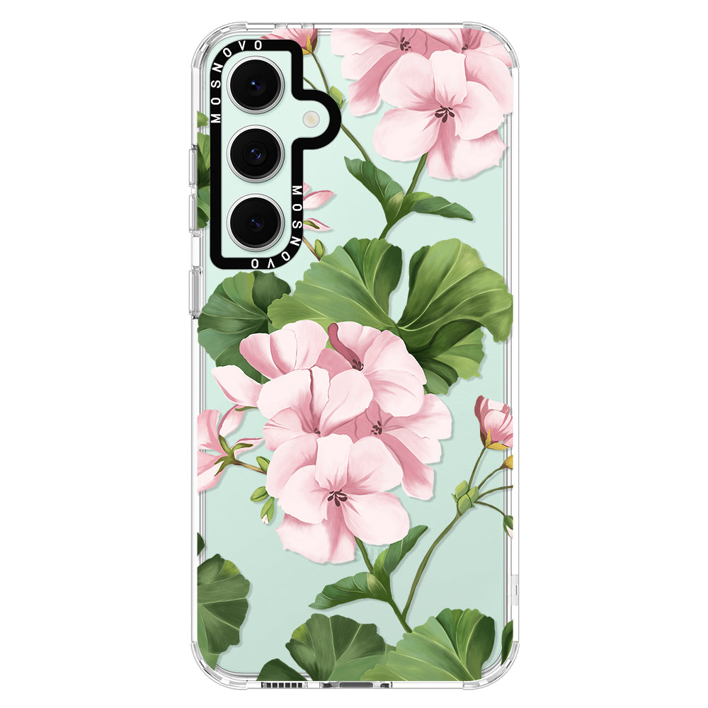 Geranium Phone Case - Samsung Galaxy S24 FE Case - MOSNOVO