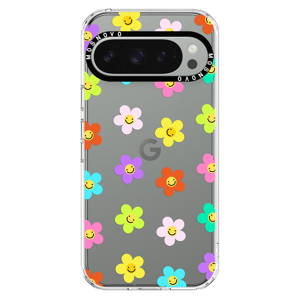 Smile Floral Phone Case - Google Pixel 9 Pro Case