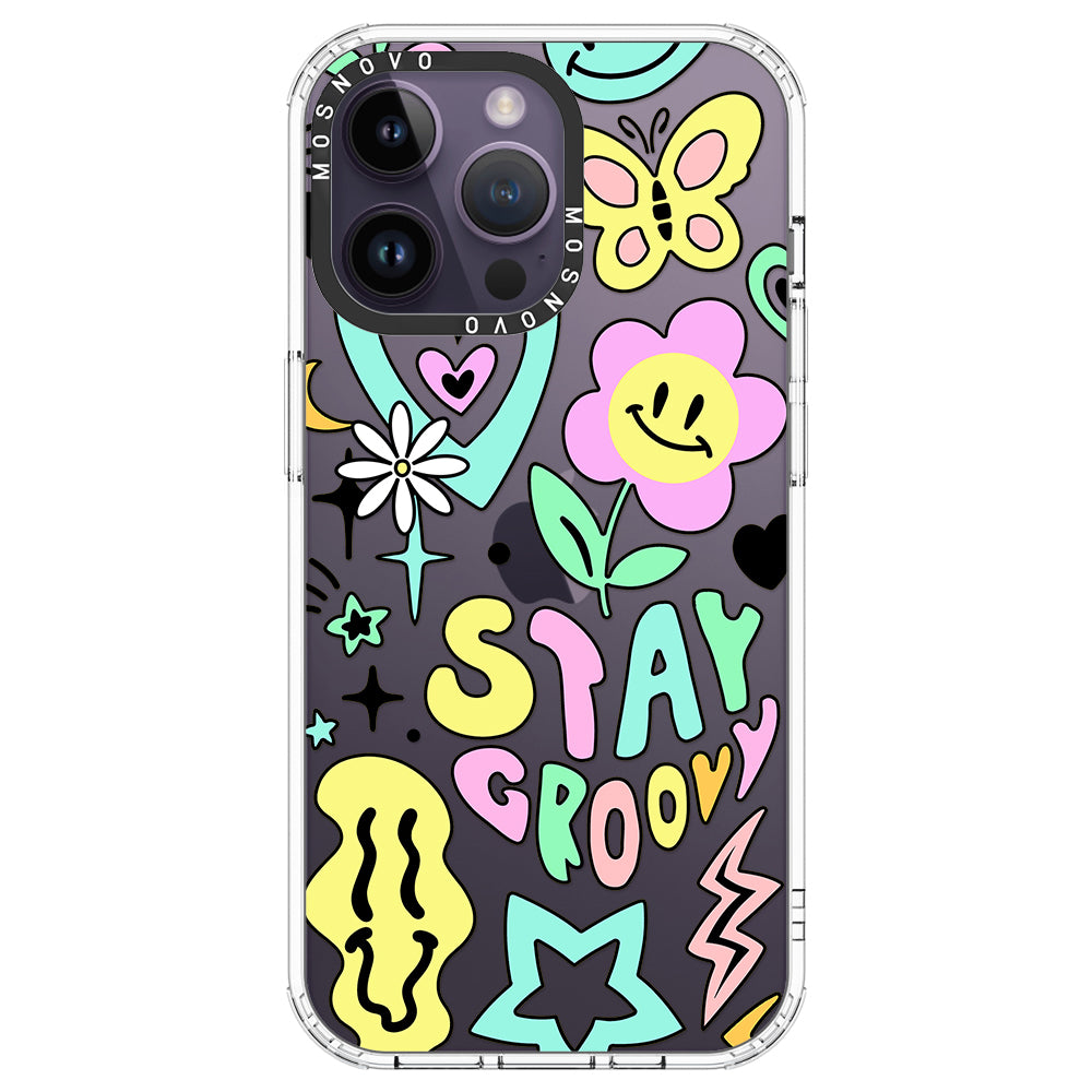 Stay Groovy Phone Case - iPhone 14 Pro Max Case