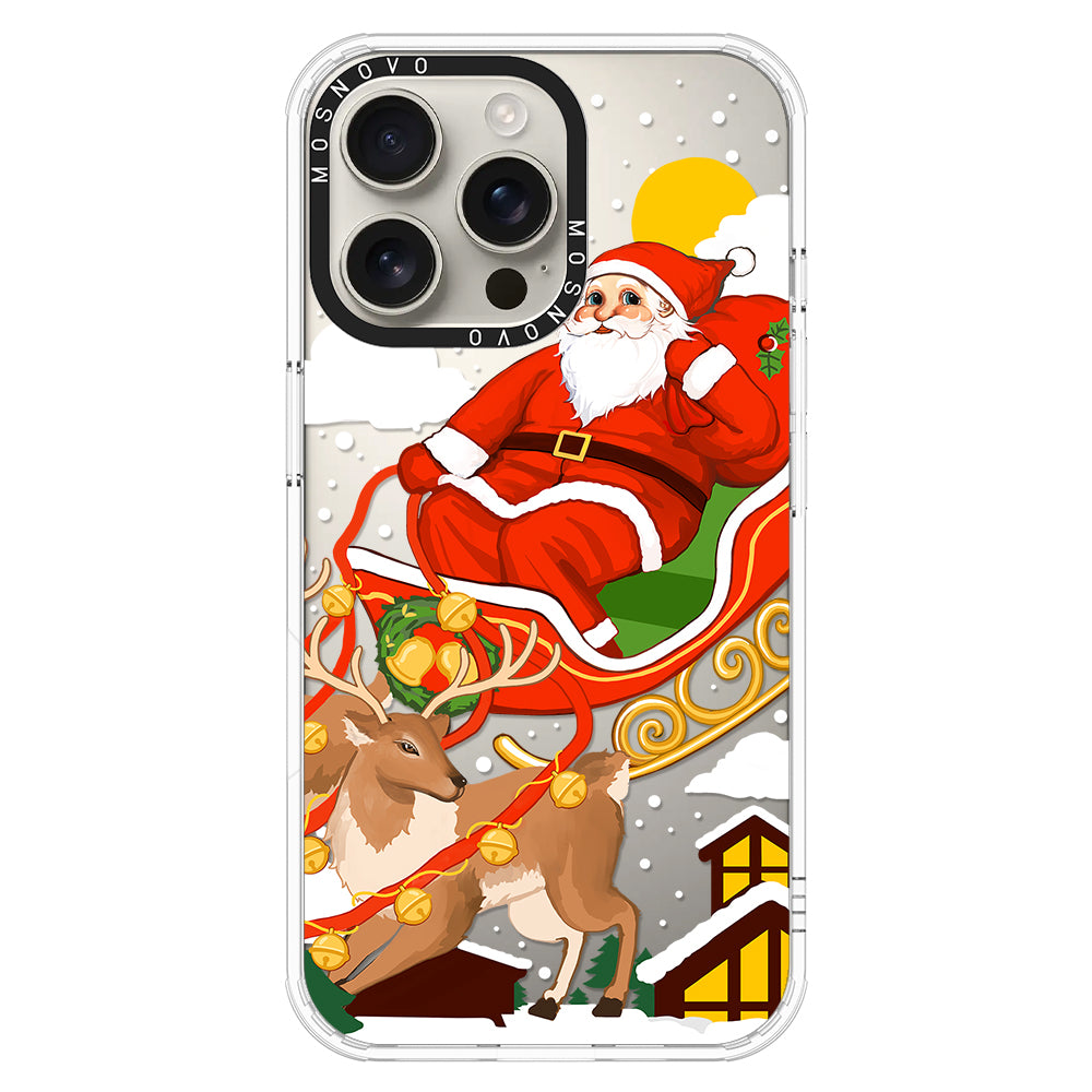 Santa Claus Phone Case - iPhone 16 Pro Max Case - MOSNOVO