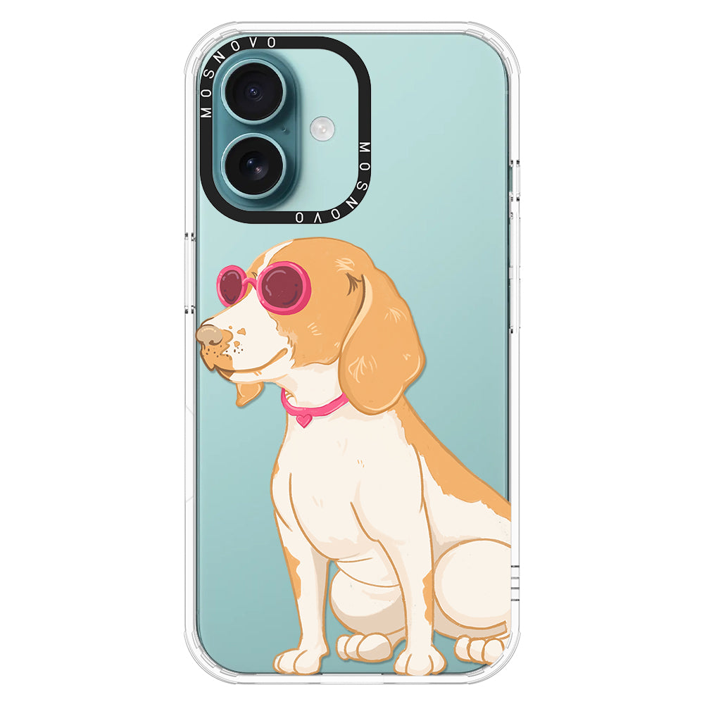 Cute Beagle Phone Case - iPhone 16 Plus Case - MOSNOVO