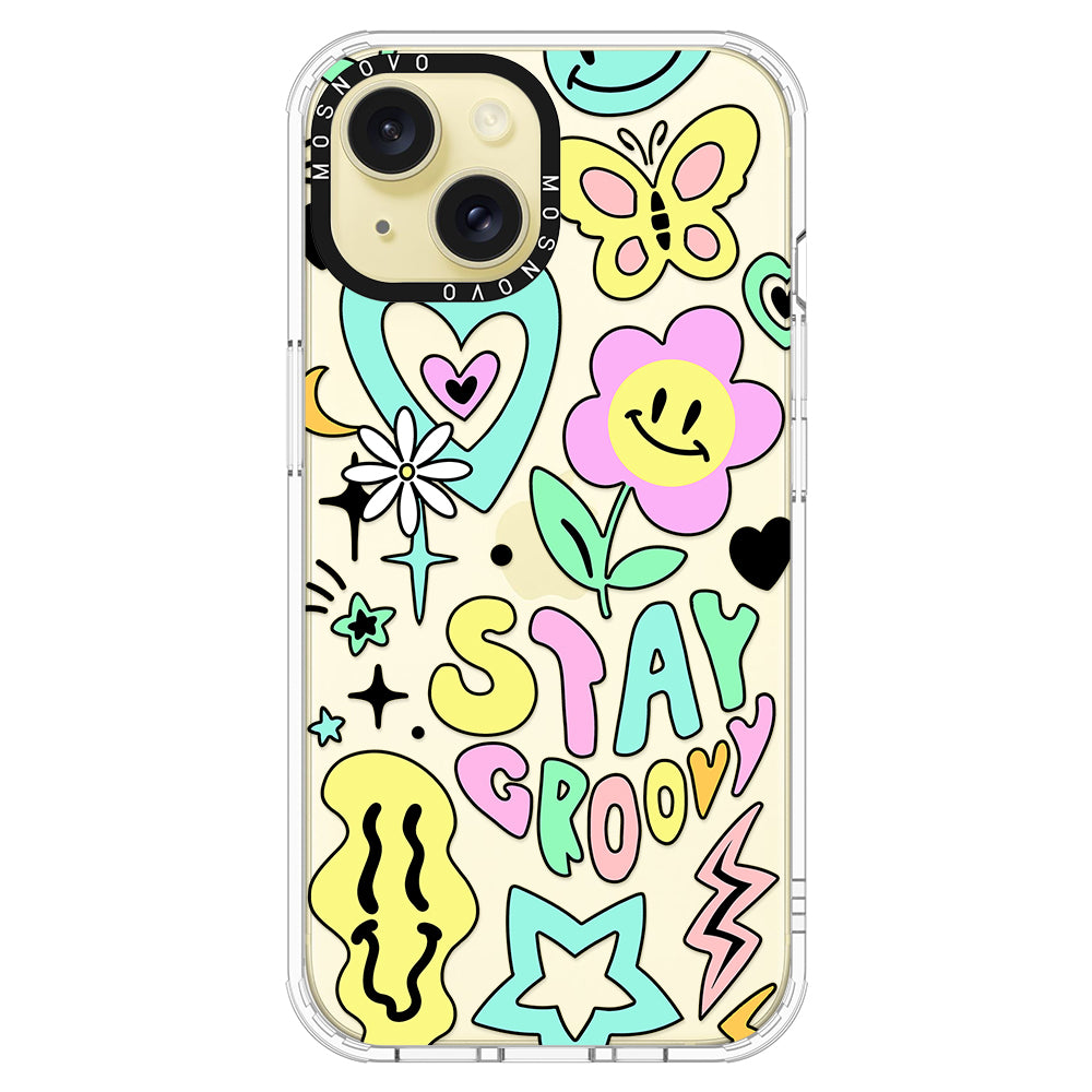 Stay Groovy Phone Case - iPhone 15 Case