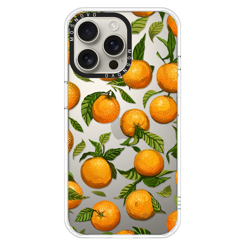 Tangerine Phone Case - iPhone 16 Pro Max Case - MOSNOVO