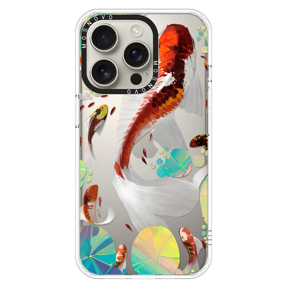 Koi Art Phone Case - iPhone 16 Pro Case - MOSNOVO