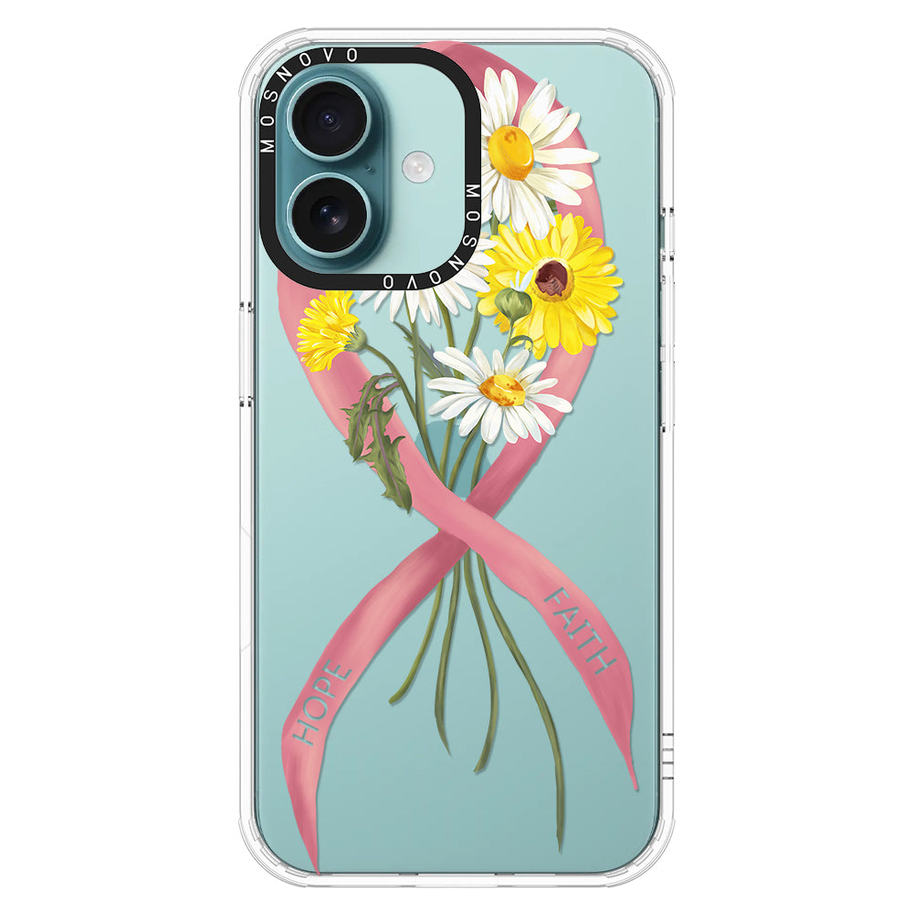 Breast Awareness Phone Case - iPhone 16 Plus Case - MOSNOVO