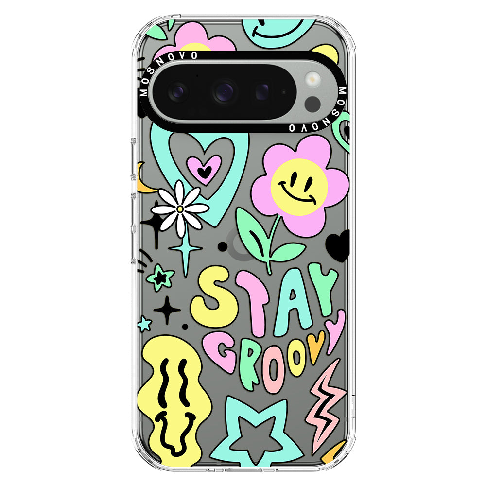 Stay Groovy Phone Case - Google Pixel 9 Pro XL Case