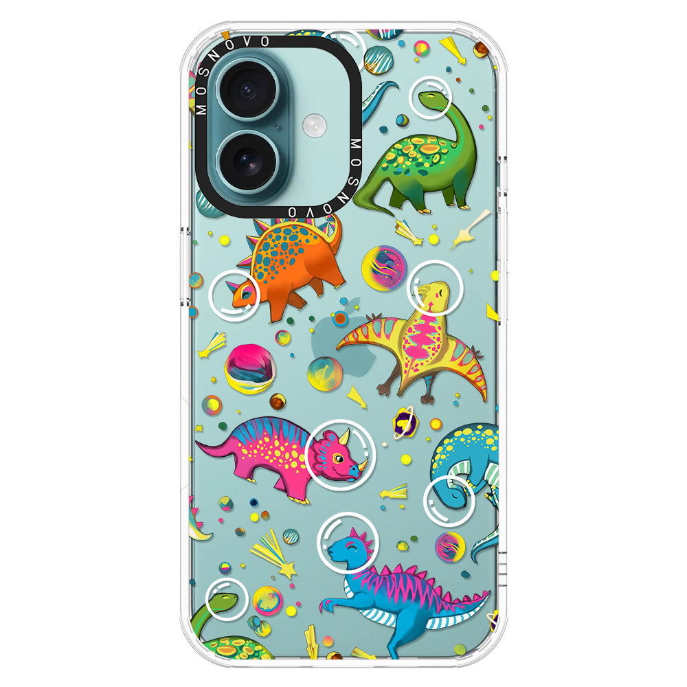 Dinosaur Planet Phone Case - iPhone 16 Case - MOSNOVO