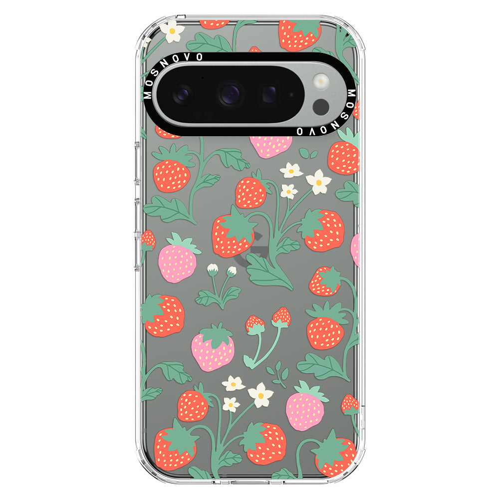 Strawberry Garden Phone Case - Google Pixel 9 Pro Case